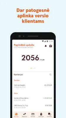 Swedbank android App screenshot 1